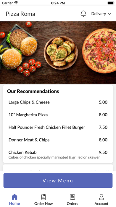 Pizza Roma Ruskington Screenshot