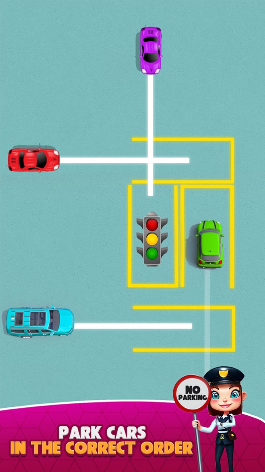 #3. Parking Order: Car Puzzle Game (iOS) 来自: The Game Storm Studios (Pvt) Ltd