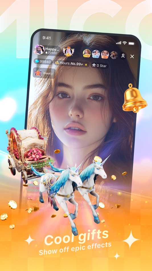 #2. MICO: Make Friends, Go Live (iOS) 由: MICO WORLD