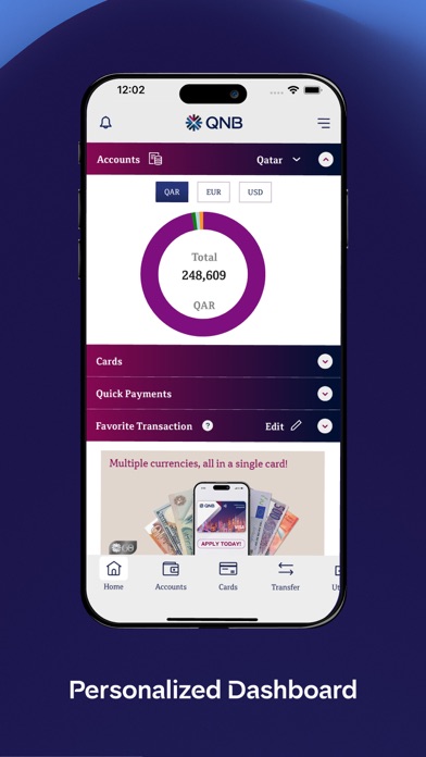 QNB Mobile Screenshot