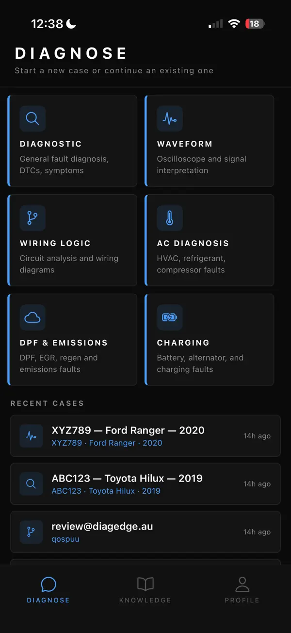 Screenshot #1 pour DiagEdge