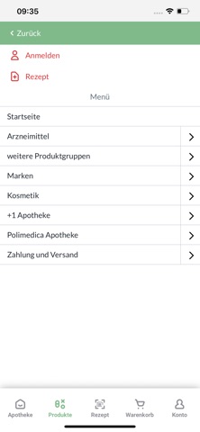 +1 & Polimedica ApothekenShop iPhone screenshot