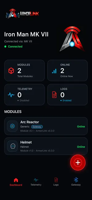 ArmorLink screenshot 1