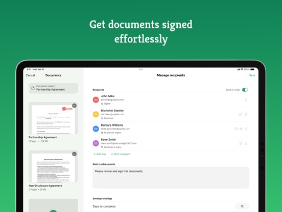 Screenshot #6 pour Zoho Sign - Fill & eSign Docs