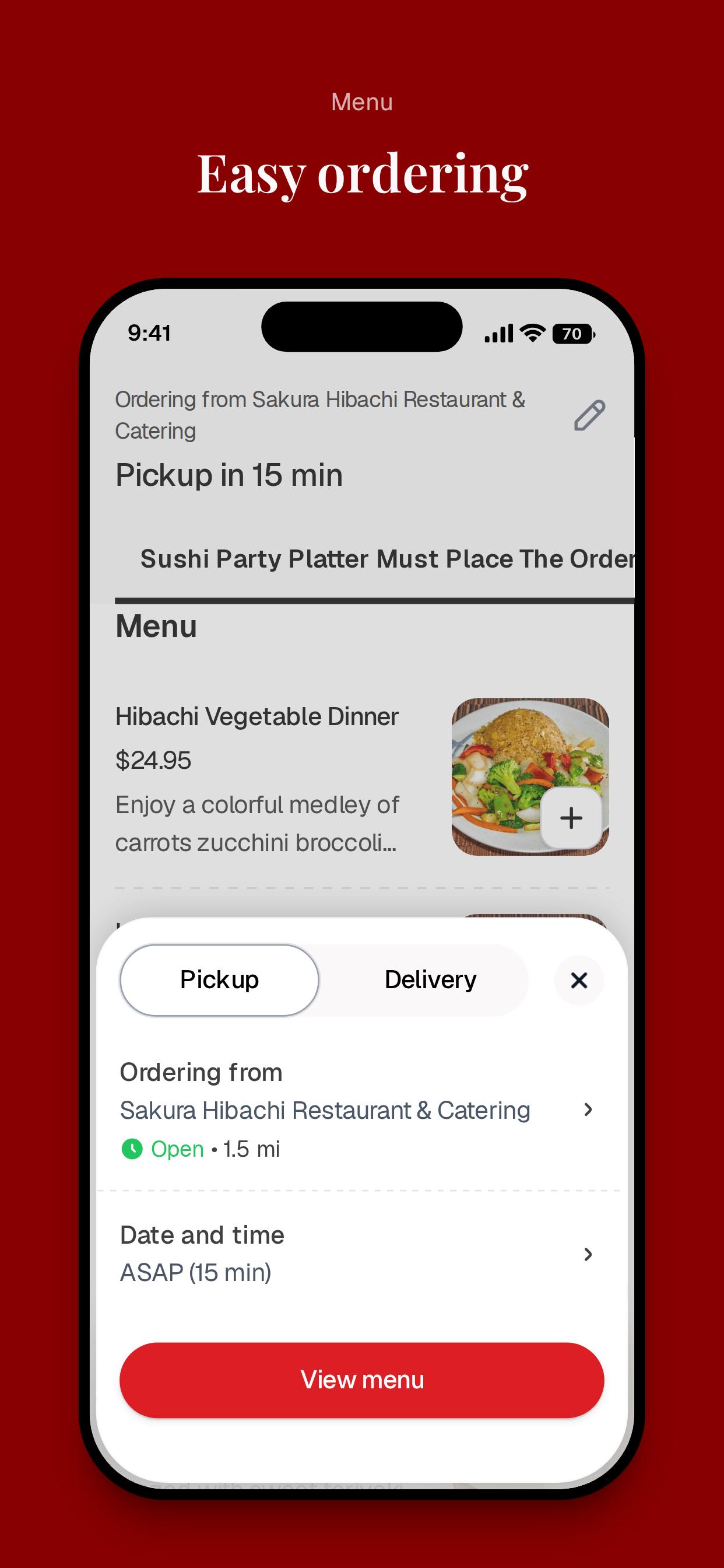 Sakura Hibachi Restaurant screenshot 3