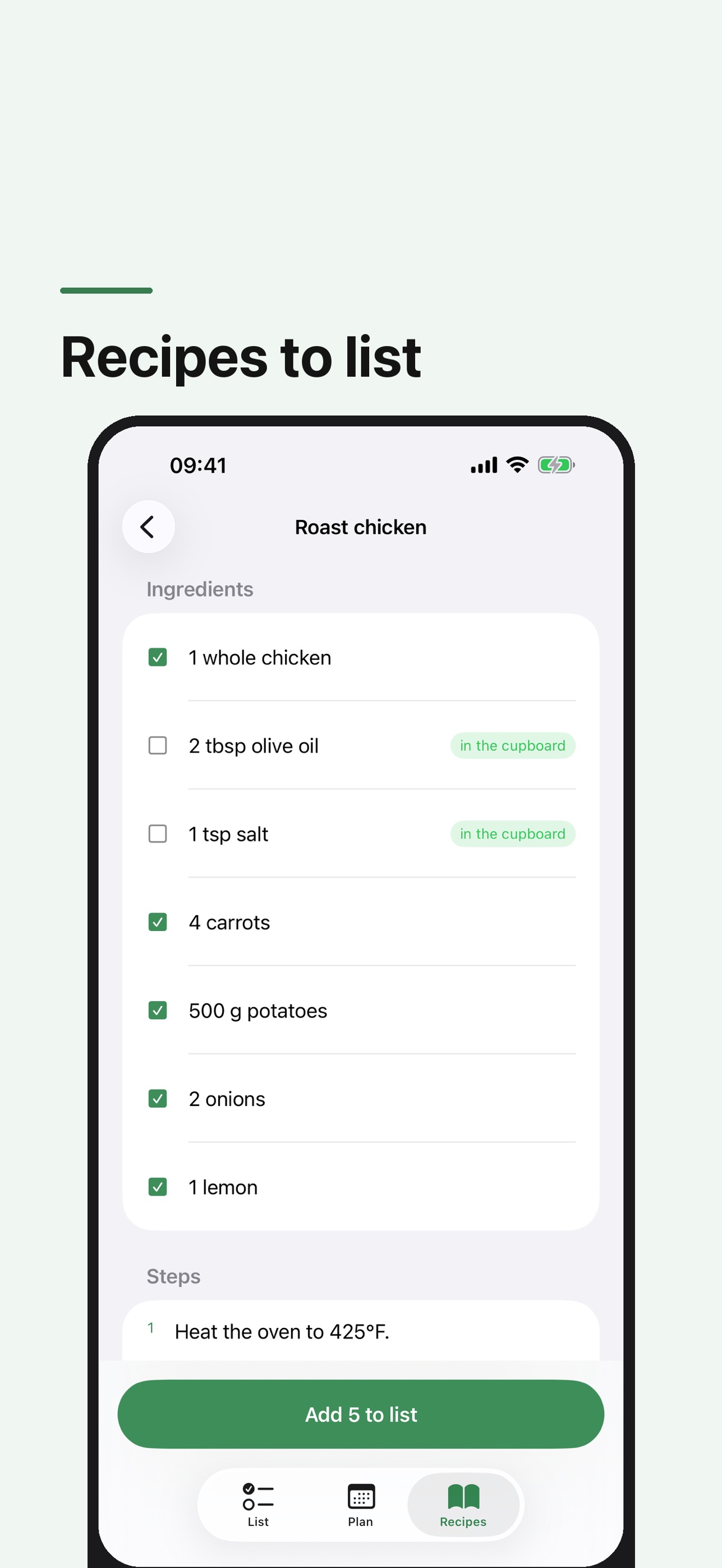 Screenshot 4 of Aislely: Family Shopping List