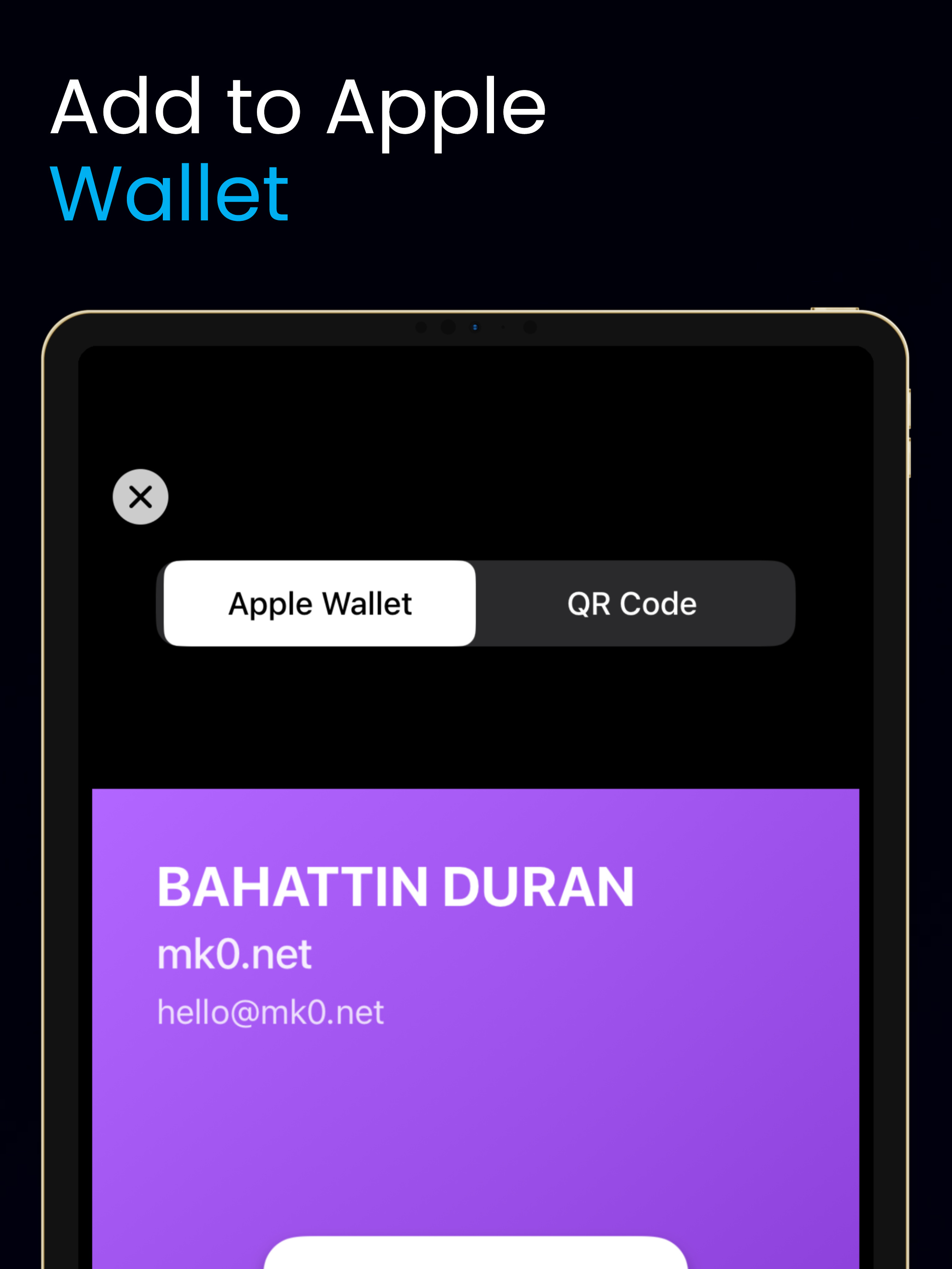Business Card Generator QR screenshot 9