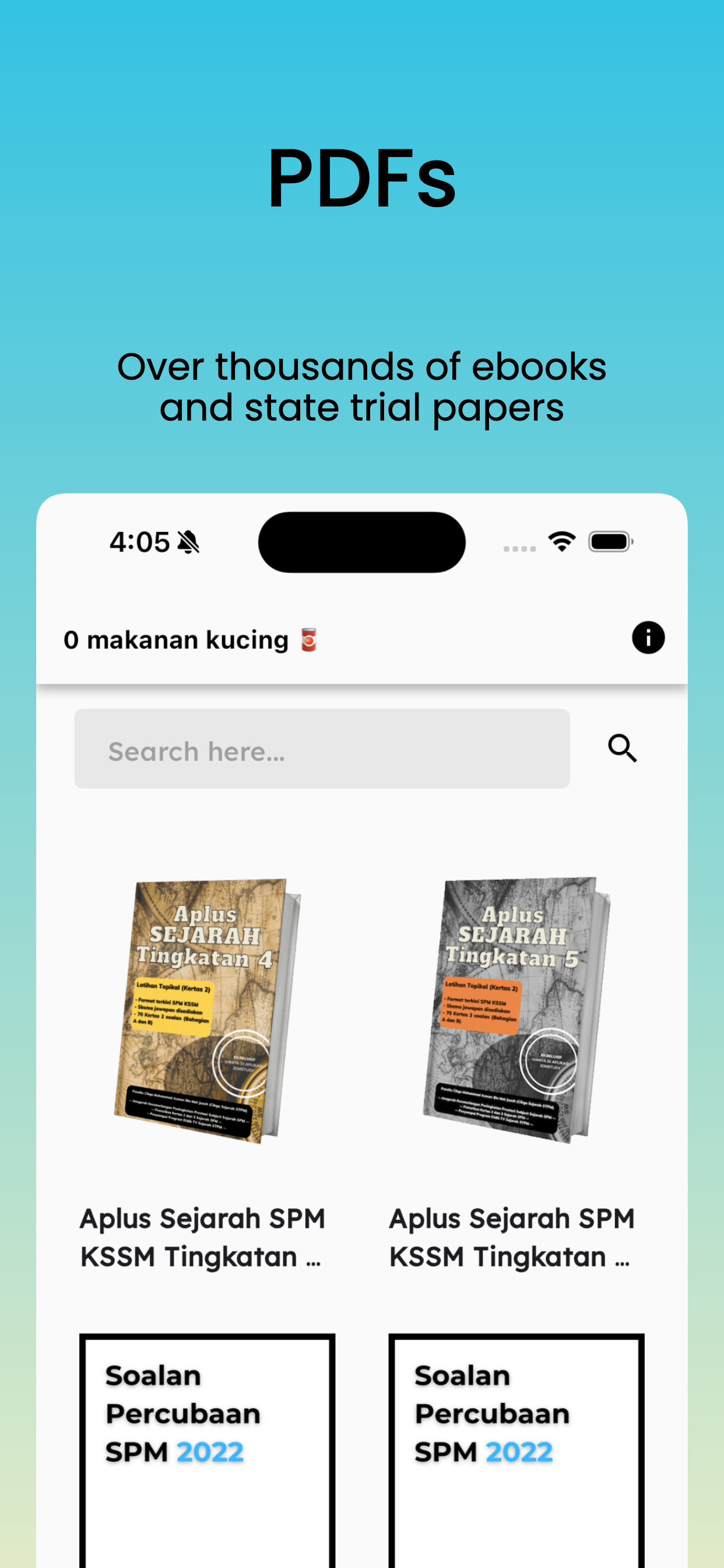 JomStudy - Form 1 - 5 KSSM App