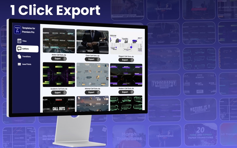 Templates for Premiere Pro screenshot