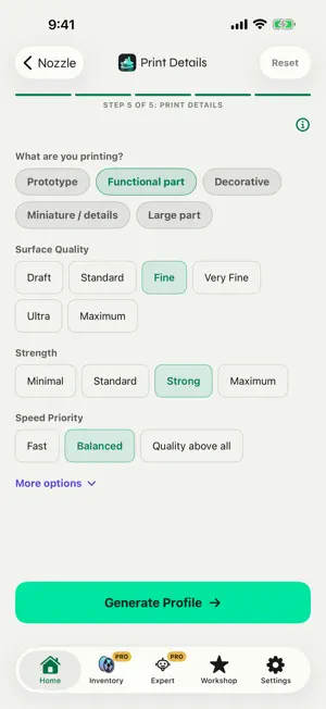 3D Print Assistant screenshot 2