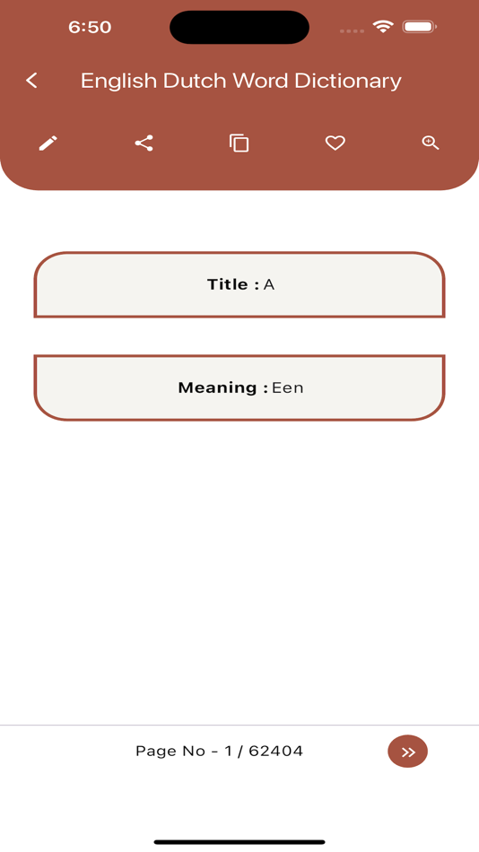 #2. English Dutch Word Dictionary (iOS) 게시자: Raj Mehta