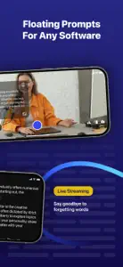 AI Teleprompter & Captions screenshot #2 for iPhone