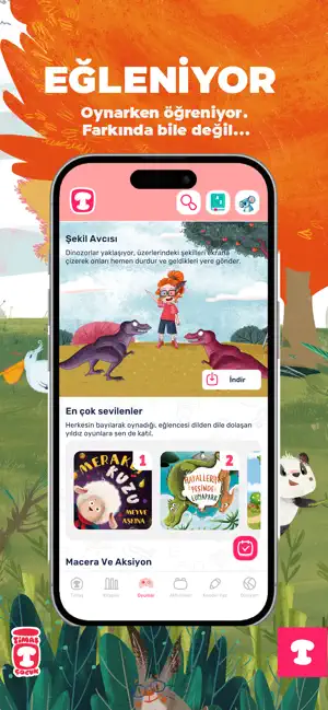 Timaş Çocuk: İnteraktif Dünya iPhone screenshot 2