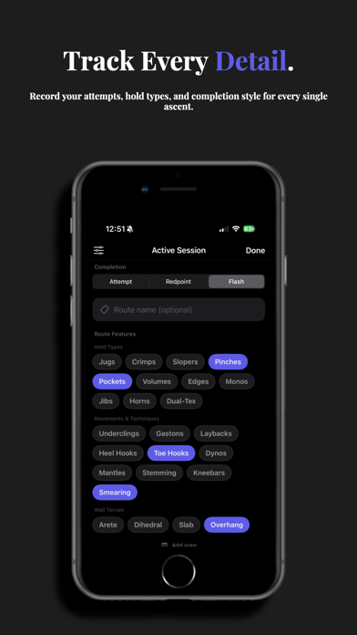 Sendbook: Climbing Logbook screenshot 4