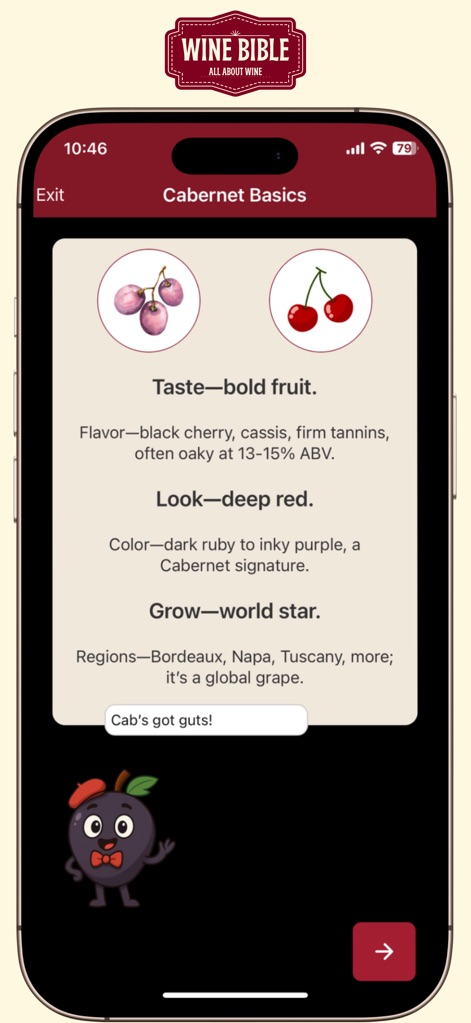 WineBible Learn & Explore Wine - Education App | MWM