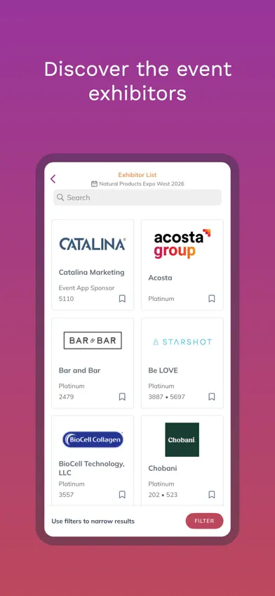 Expo West Event App screenshot 4
