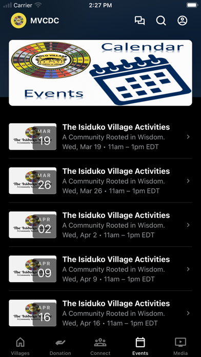Screenshot 3 of Molo Village CDC App