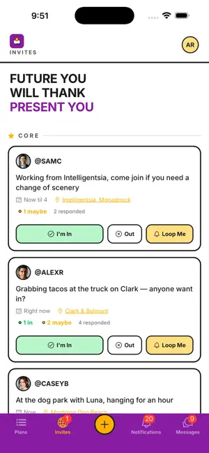 Plurp: Make Plans screenshot 4