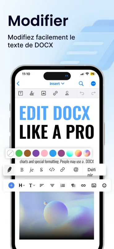 Éditeur Word: Docs et Docx screenshot 4 of 8