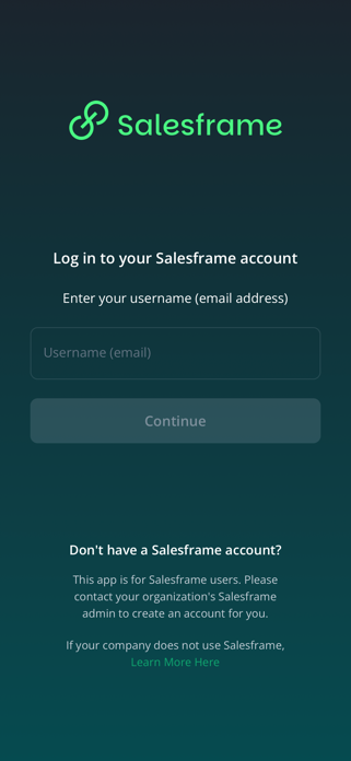 Salesframe Screenshot 1 of 7