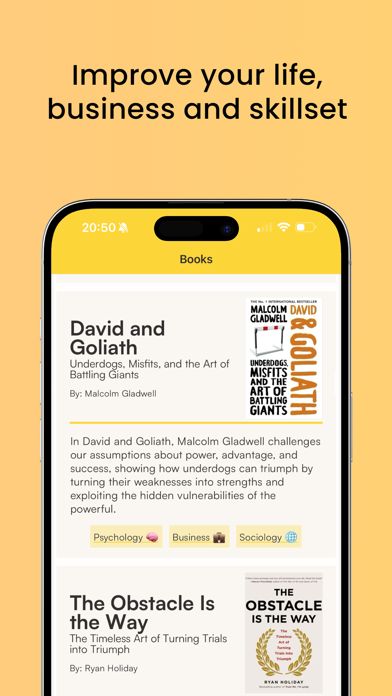Summrize Books Screenshot