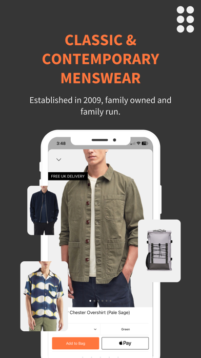 Number Six - Casual Menswear Screenshot