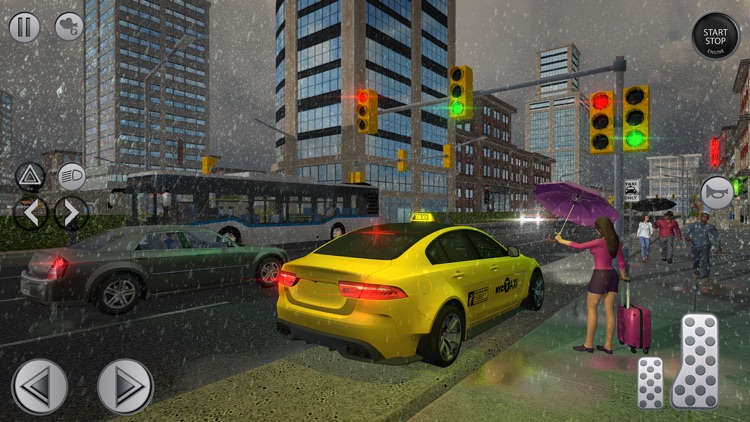 Grab City Taxi: Car Games 3D