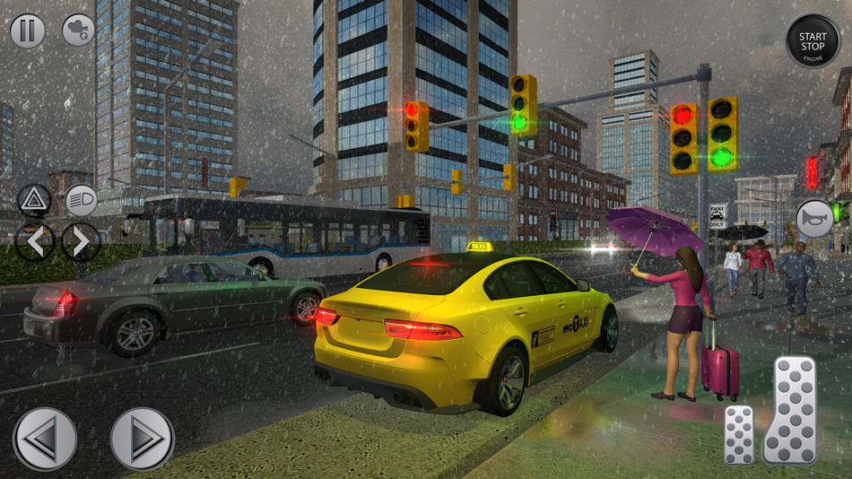 #2. Grab City Taxi: Car Games 3D (iOS) Bởi: Muhammad Hasan Parvez
