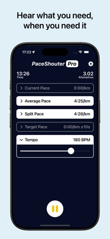 PaceShouter screenshot