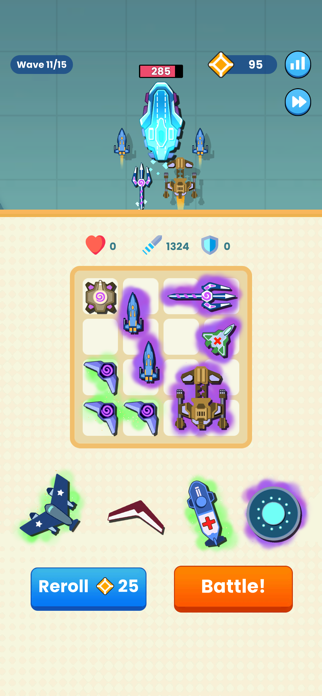 Inventory Merge Combat Screenshot 2 of 8