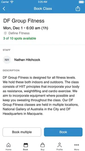 Define Fitness screenshot 3