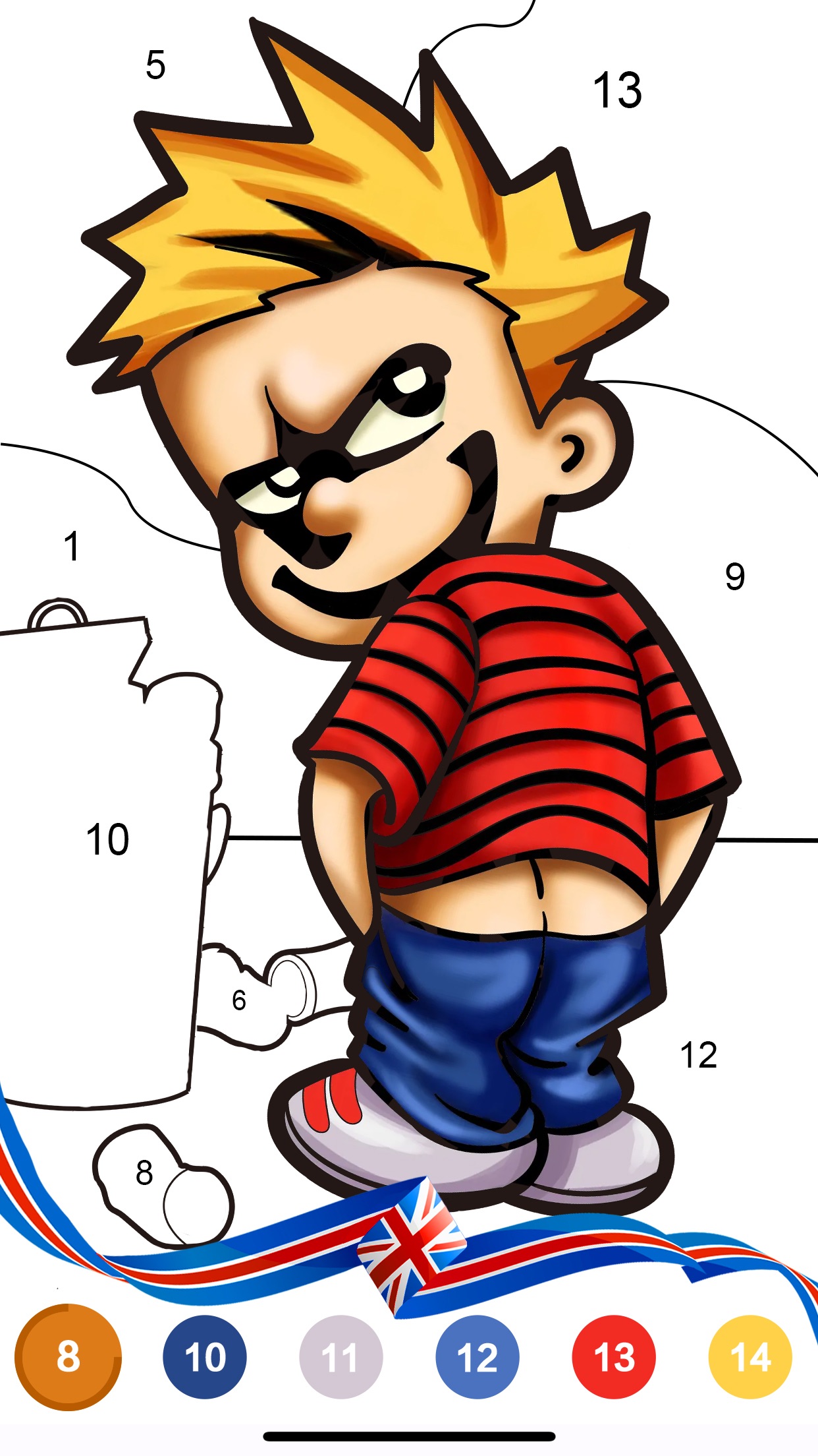 Dark Color: Paint by Number screenshot 3