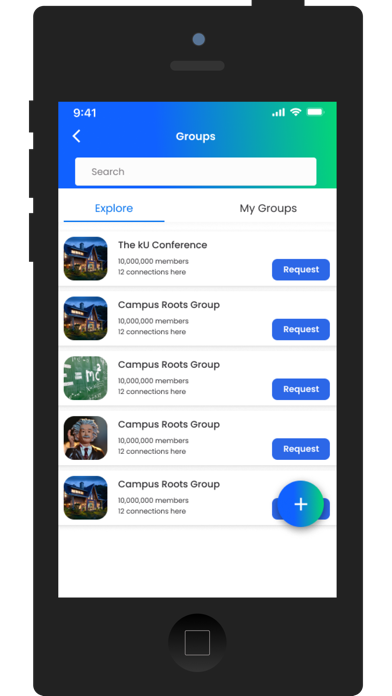 Campus Roots iPhone screenshot 6 - Social Networking app