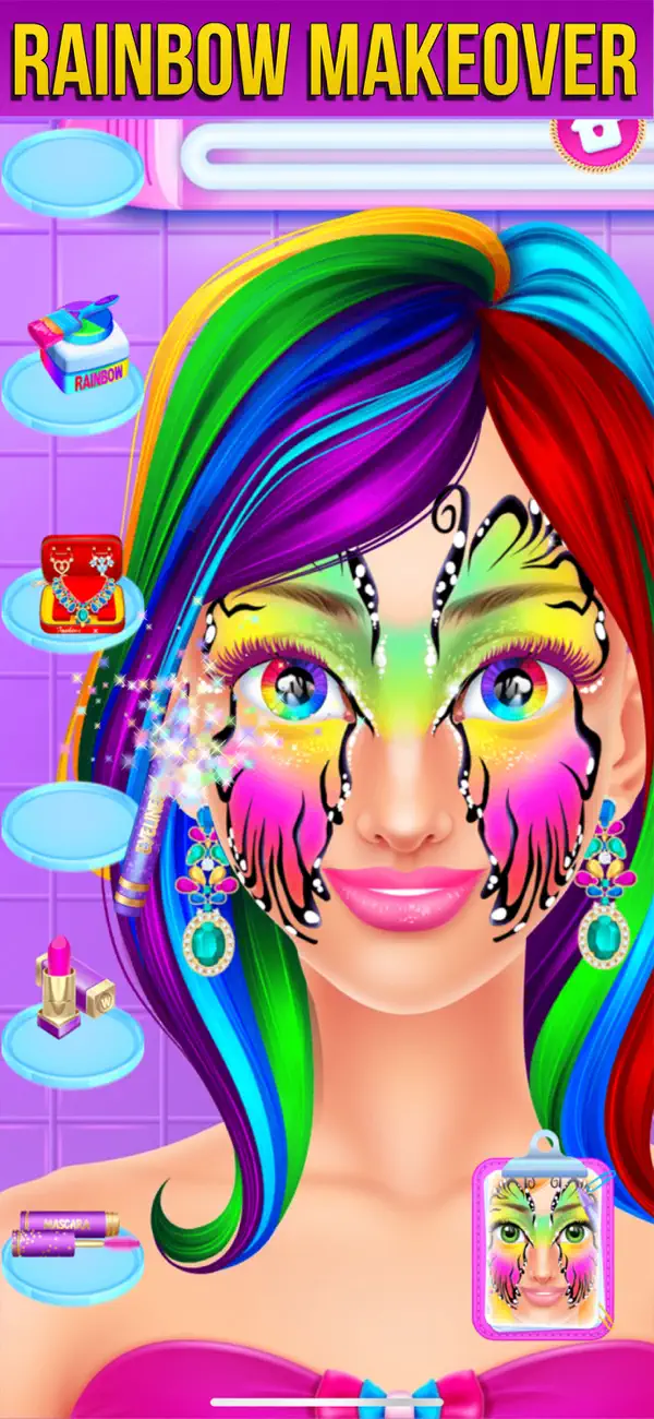 Screenshot #3 pour Hair Salon Makeover Games