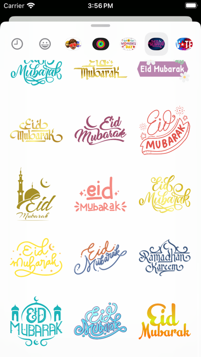Screenshot #3 pour Eid Mubarak 2024 Stickers