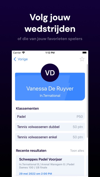 Tennis & Padel Vlaanderen screenshot-3