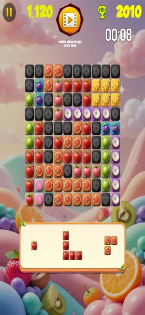 Juicy Jam Fruzzle screenshot 2