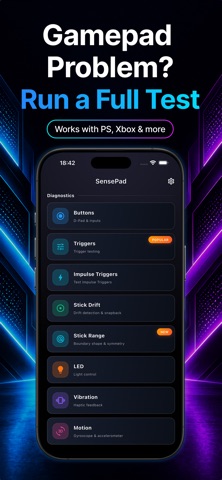 SensePad: Gamepad Tester Screenshot 1 of 6