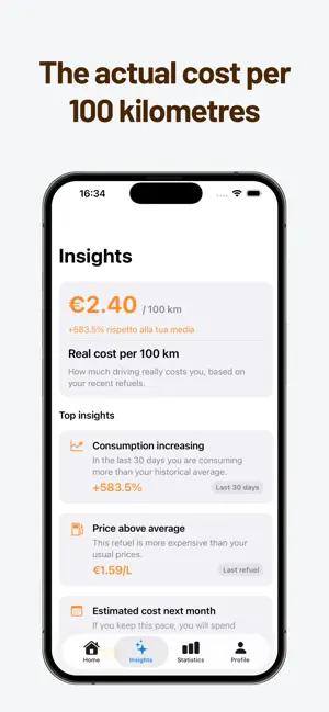 Gasol Tracker: Fuel & Cost Log screenshot 2