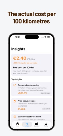 Gasol Tracker: Fuel & Cost Log screenshot