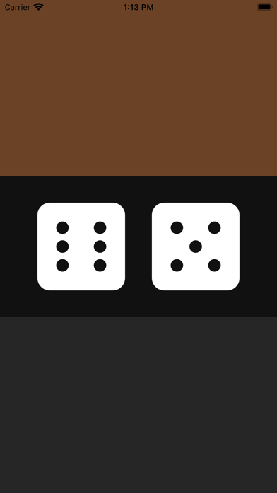 Backgammon Dice Roller Screenshot