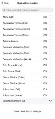 Phonz Messaging Service screenshot 3