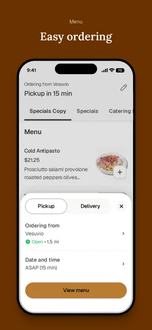 Vesuvio Restaurant & Pizzeria screenshot 3