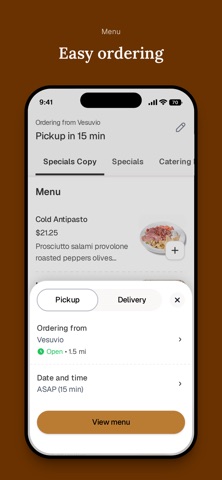 Vesuvio Restaurant & Pizzeria Screenshot 3 of 6