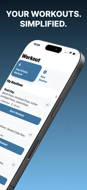 Traq - Workout Tracker screenshot 2