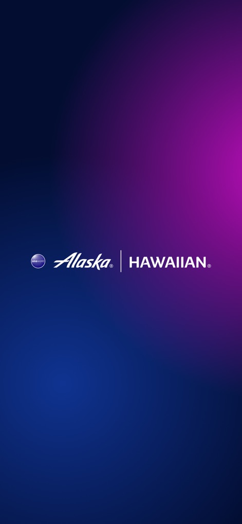 Alaska Hawaiian - 旅への歓迎