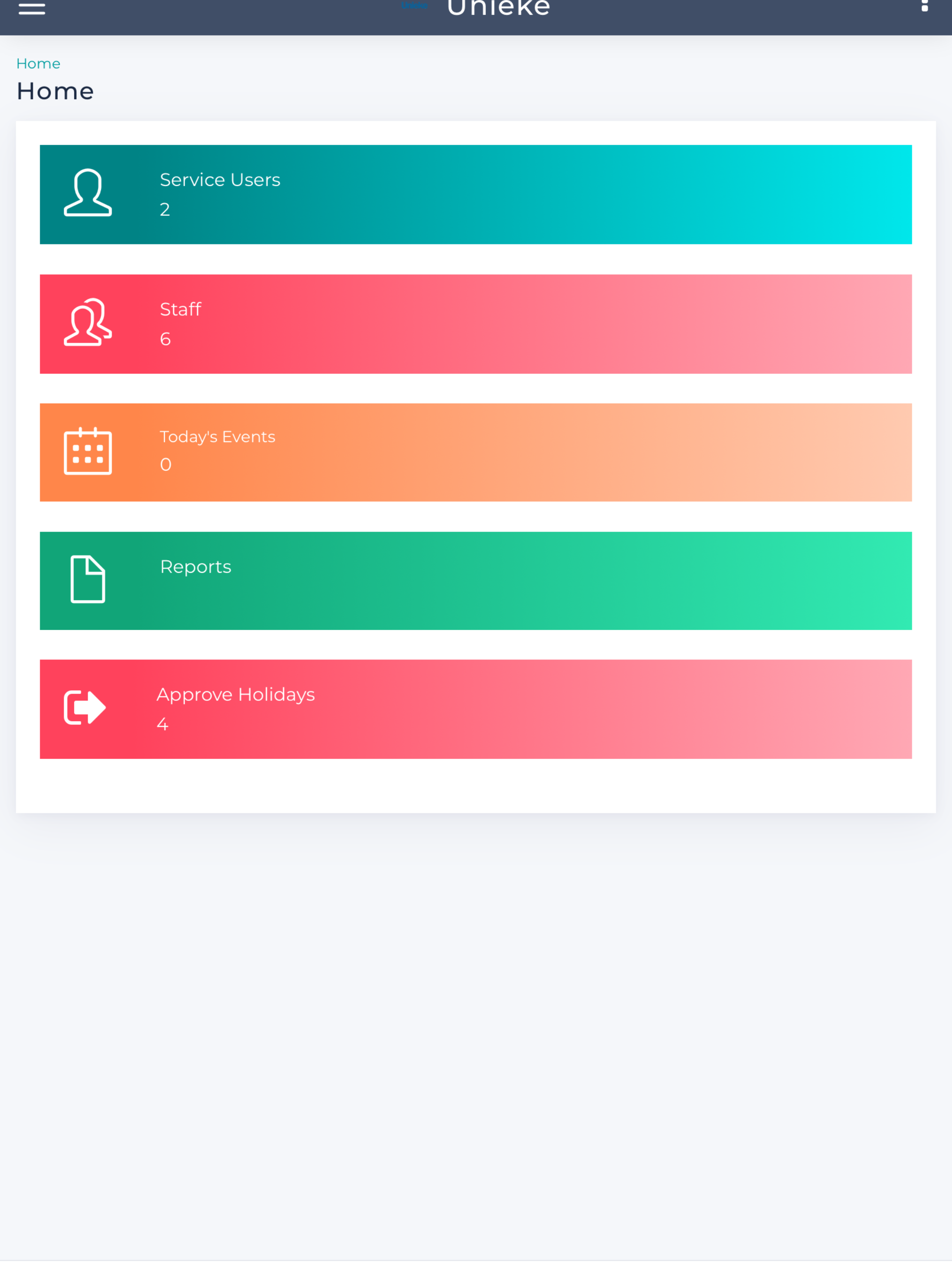 Unieke Care screenshot 8