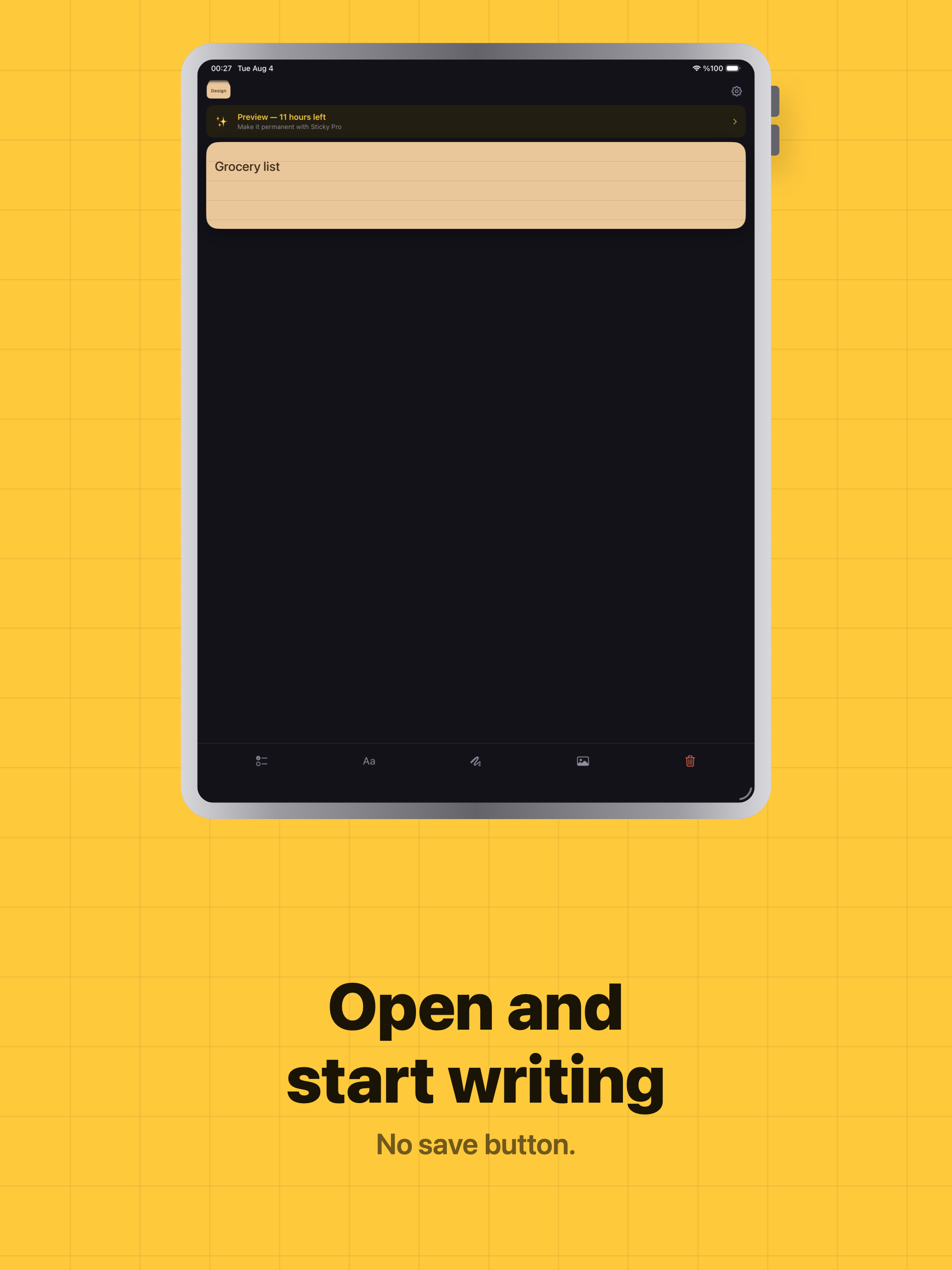 Lock Screen Notes: Sticky screenshot 9
