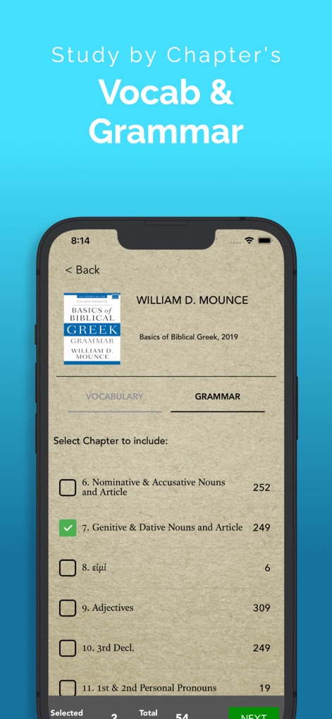ParseGreek - Greek Quizzing - Education App | MWM