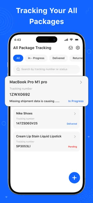 All Package Tracking screenshot 1